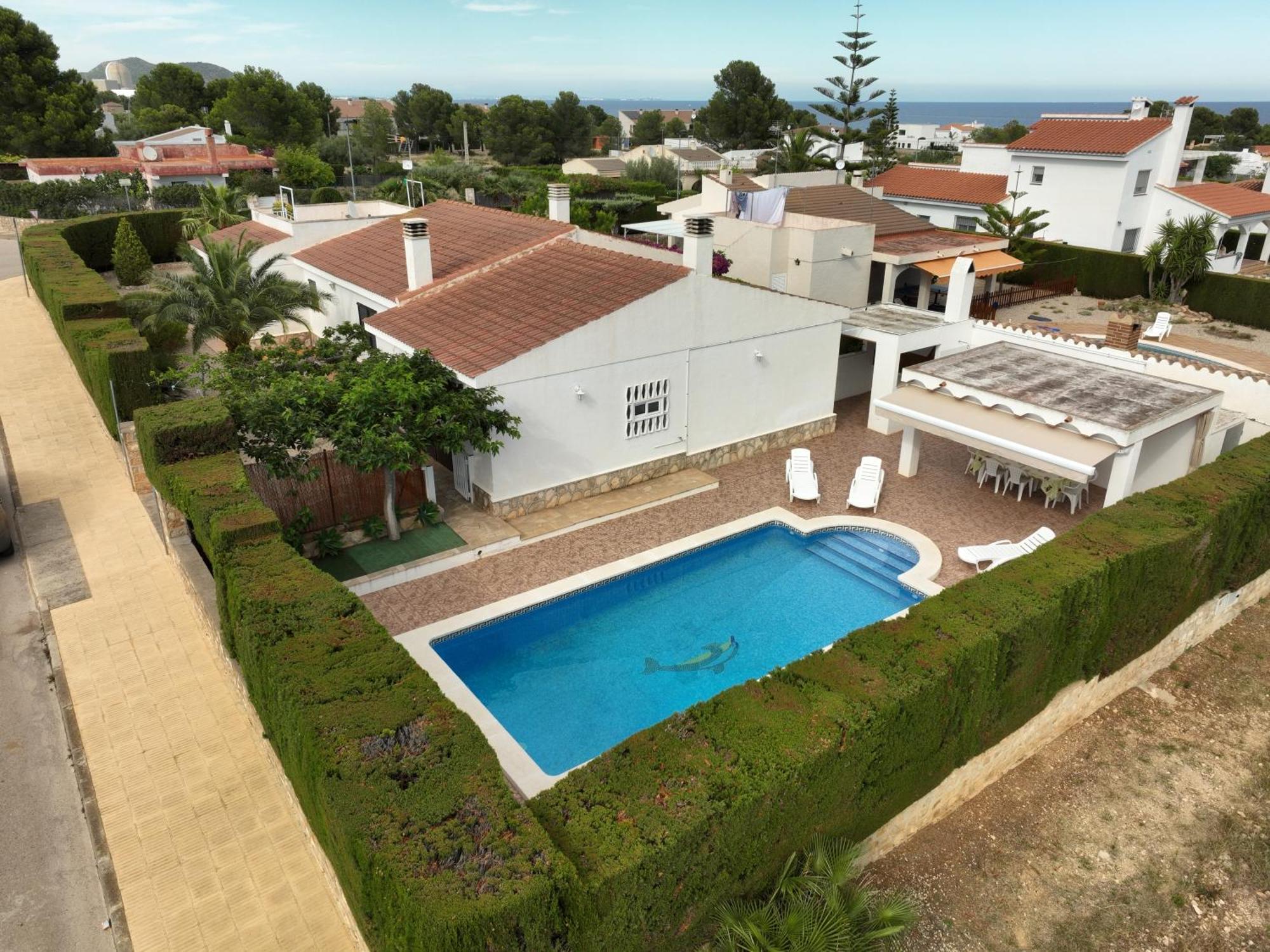 Exclusiva Villa Con Piscina Calafat Exteriér fotografie