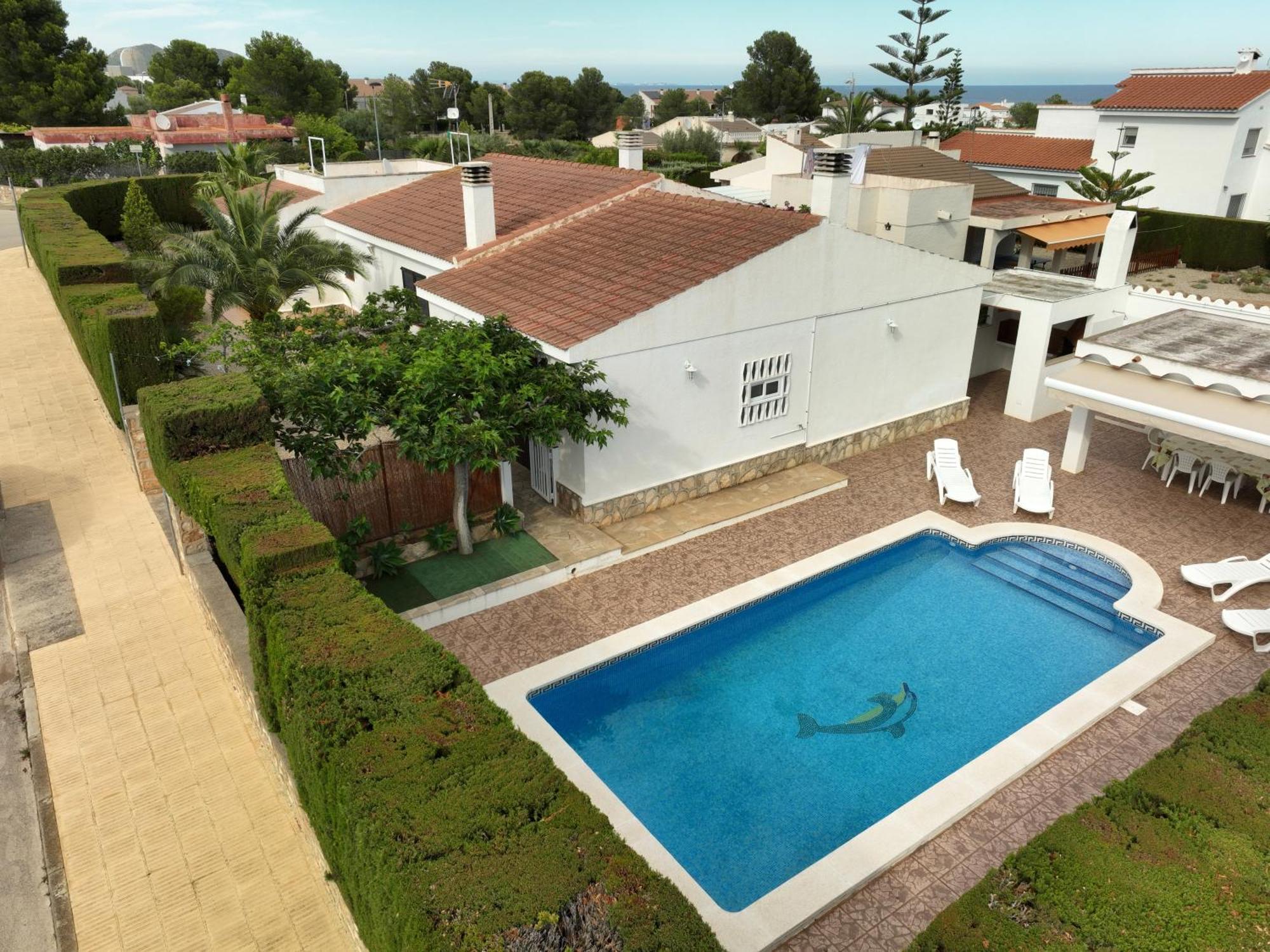 Exclusiva Villa Con Piscina Calafat Exteriér fotografie